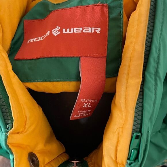 Rocawear Mens XL Green Puffer Winter Jacket - Picture 5 of 5